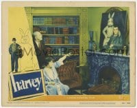 5m553 HARVEY LC #4 1950 Josephine Hull & Kellaway look at painting of James Stewart & rabbit!