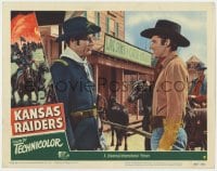 5m578 KANSAS RAIDERS LC #2 1950 Audie Murphy as Jesse James in story of Quantrill's guerrillas!