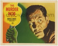 5m594 LEGION OF TERROR LC #2 R1940s super close up of worried Ward Bond, The Murder Mob!