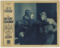 5m633 MYSTERY SQUADRON chapter 2 LC 1933 Bob Steele aviation serial, The Fatal Warning!