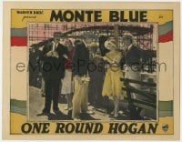 5m649 ONE-ROUND HOGAN LC 1927 boxer Monte Blue & pretty Leila Hyams by carnival punching game!