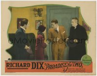 5m658 PARADISE FOR TWO LC 1927 Richard Dix will inherit a fortune if he marries Betty Bronson!