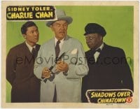 5m716 SHADOWS OVER CHINATOWN LC 1946 Sidney Toler as Charlie Chan, Victor Sen Yung, Mantan Moreland!