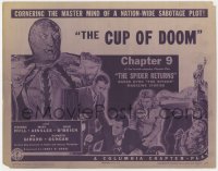 5m271 SPIDER RETURNS chapter 9 TC 1941 Warren Hull as the famous crime smasher, The Cup of Doom!