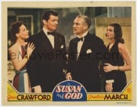 5m737 SUSAN & GOD LC 1940 c/u of sexy Rita Hayworth, Joan Crawford, John Carroll & Nigel Bruce!