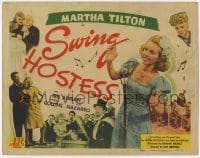 5m284 SWING HOSTESS TC 1944 Martha Tilton, Iris Adrian, Charles Collins, musical!