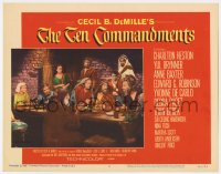 5m745 TEN COMMANDMENTS LC #3 1960 DeMille classic, John Carradine & more listen to Charlton Heston!