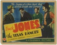 5m293 TEXAS RANGER TC R1934 Buck Jones in the drama of a man-hunt that defied Death and Danger!