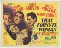 5m294 THAT FORSYTE WOMAN TC 1949 Greer Garson, Walter Pidgeon, Robert Young, & Janet Leigh!