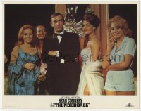 5m773 THUNDERBALL LC R1984 Sean Connery as James Bond in tux with Claudine Auger & sexy Bond girls!