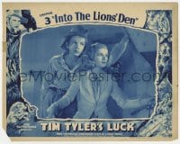 5m780 TIM TYLER'S LUCK chapter 3 LC 1937 Frankie Thomas & Frances Robinson go Into the Lion's Den!