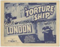 5m311 TORTURE SHIP TC 1939 Lyle Talbot, Julie Bishop, suggested by Jack London's A Thousand Deaths!