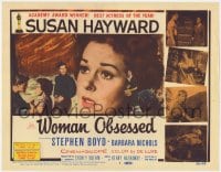 5m334 WOMAN OBSESSED TC 1959 Best Actress Academy Award Winner Susan Hayward, Stephen Boyd
