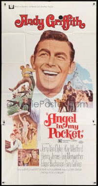 5p604 ANGEL IN MY POCKET 3sh 1969 ex-Marine-turned-preacher Andy Griffith, Jerry Van Dyke