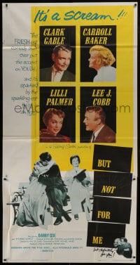 5p638 BUT NOT FOR ME 3sh 1959 Clark Gable, Carroll Baker, Lilli Palmer, Lee J. Cobb