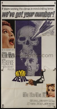 5p693 EYE OF THE DEVIL 3sh 1967 Deborah Kerr, David Niven, sexy Sharon Tate, mind-chilling terror!