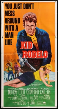5p770 KID RODELO 3sh 1966 you just don't mess with a man like Don Murray, sexy Janet Leigh!