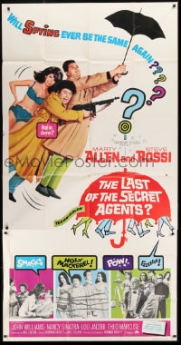 5p783 LAST OF THE SECRET AGENTS 3sh 1966 Allen & Rossi, will spying ever be the same again!