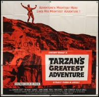 5p107 TARZAN'S GREATEST ADVENTURE 6sh 1959 hero Gordon Scott lives his mightiest adventure!