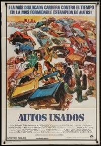 5p567 USED CARS Argentinean 1980 Robert Zemeckis, artwork by Sandy Kossin!