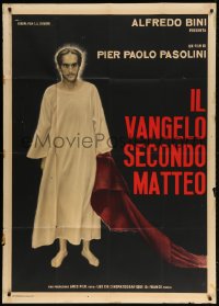 5p251 GOSPEL ACCORDING TO ST. MATTHEW Italian 1p 1964 Pasolini's Il Vangelo secondo Matteo!