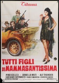 5p273 ITALIAN GRAFFITI Italian 1p 1973 Italian spoof comedy about the Roaring Twenties, great art!