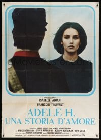 5p343 STORY OF ADELE H. Italian 1p 1975 Francois Truffaut, close up of pretty Isabelle Adjani!