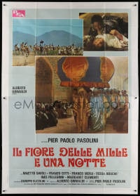 5p130 ARABIAN NIGHTS Italian 2p 1974 Pier Paolo Pasolini's Il Fiore delle Mille e una Notte!