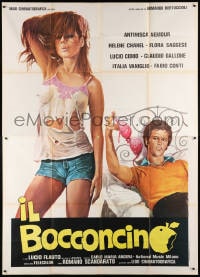 5p188 TITBIT Italian 2p 1976 Romano Scandariato's Il Bocconcino, great sexy art, rare!
