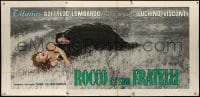 5p117 ROCCO & HIS BROTHERS Italian 3p 1960 Luchino Visconti's Rocco e I Suoi Fratelli, Maro art!