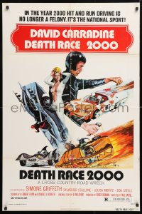5r250 DEATH RACE 2000 1sh 1975 hit & run driving is no longer a felony, it's a national sport!