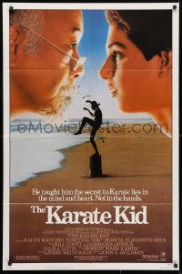5r490 KARATE KID 1sh 1984 Pat Morita, Ralph Macchio, teen martial arts classic!