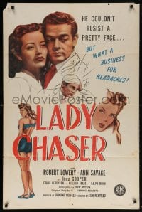 5r506 LADY CHASER 1sh 1946 Robert Lowery couldn't resist a pretty face, Ann Savage!