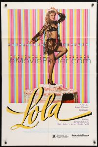 5r542 LOLA 1sh 1982 directed by Rainer Werner Fassbinder, sexy Barbara Sukowa in lingerie!