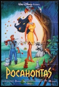 5r710 POCAHONTAS int'l 1sh 1995 Disney, the famous Native American Indian with Smith as a couple!