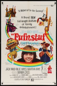 5r723 PUFNSTUF 1sh 1970 Sid & Marty Krofft musical, wacky images of characters!