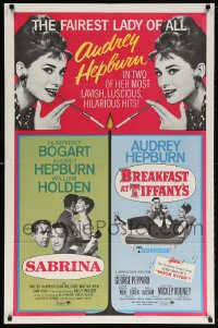 5r766 SABRINA/BREAKFAST AT TIFFANY'S 1sh 1965 Audrey Hepburn is the fairest lady of them all!