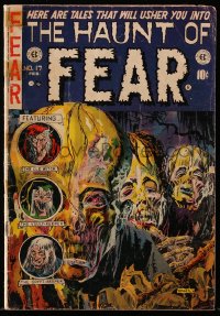5s043 HAUNT OF FEAR #17 comic book 1953 Graham Ingels classic Horror we? How's bayou?, E.C. Comics!