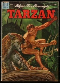 5s063 TARZAN #66 comic book 1955 Edgar Rice Burroughs' Lord of the Jungle & Boy!