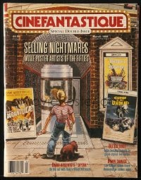 5s152 CINEFANTASTIQUE magazine March 1988 Heimbach cover art, Movie Poster Artists of the Fifties!