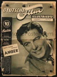 5s203 DEUTSCHE FILM German magazine November 28, 1950 great cover portrait of Rudolf Prack!