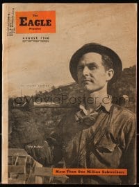 5s205 EAGLE MAGAZINE magazine August 1946 great cover portrait of TVA dam builder!