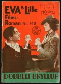 5s225 EVAS No. 148 Danish magazine 1938 great issue devoted entirely to Double Wedding!