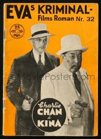 5s232 EVAS No. 32 Danish magazine February 1936 issue devoted entirely to Charlie Chan in Shanghai!