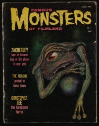 5s240 FAMOUS MONSTERS OF FILMLAND vol 1 no 4 magazine August 1959 Creature, Werewolf, Mummy & more!