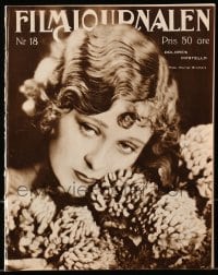 5s259 FILMJOURNALEN Swedish magazine November 13, 1927 beautiful Dolores Costello on the cover!