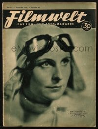 5s269 FILMWELT German magazine Sep 3, 1933 Leni Riefenstahl in Arnold Fanck's S.O.S. Eisberg!
