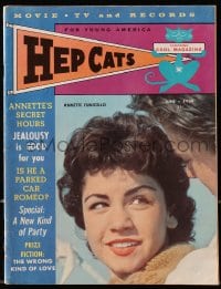 5s288 HEP CATS magazine June 1959 Annette Funicello's secret hours, is he a Parked Car Romeo!