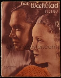 5s289 HET WEEKBLAD Dutch magazine November 21, 1931 Brigitte Helm & Gustav Frohlich in Gloria!