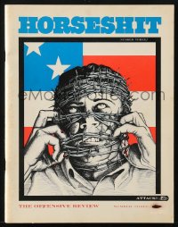 5s300 HORSESHIT vol 1 no 3 magazine 1968 Robert M. Dunker art, The Offensive Review!